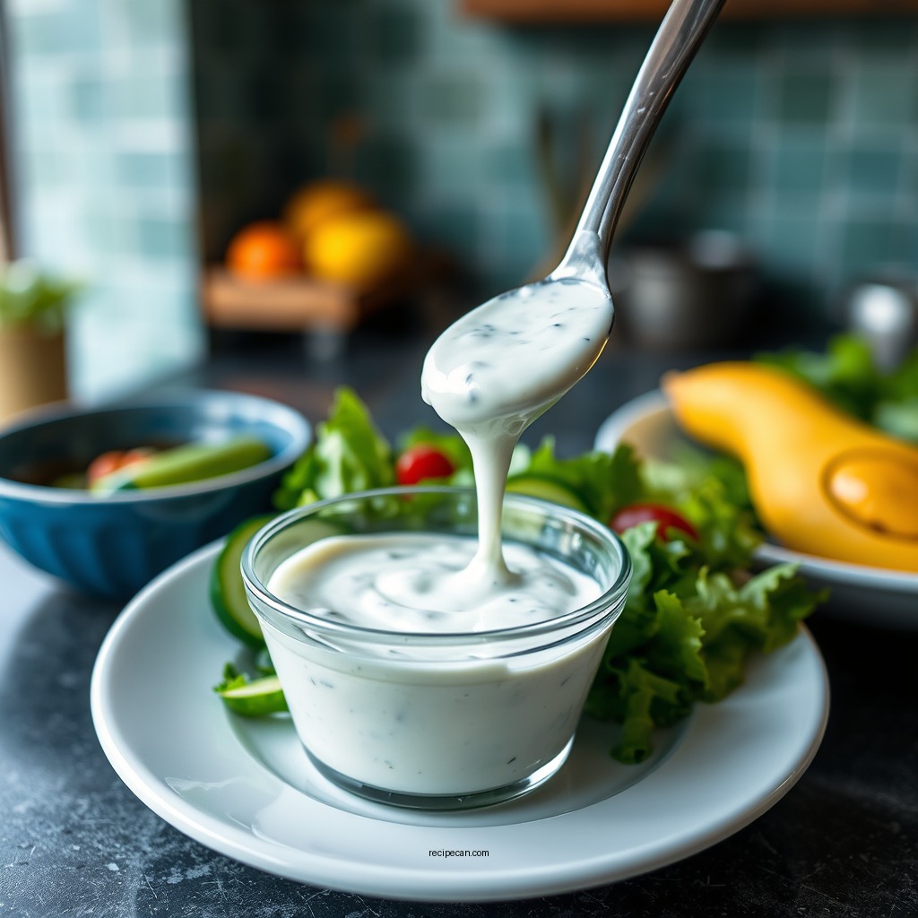 Healthy Greek Yogurt Cucumber Ranch Dressing - cucumber ranch salad dressing recipes