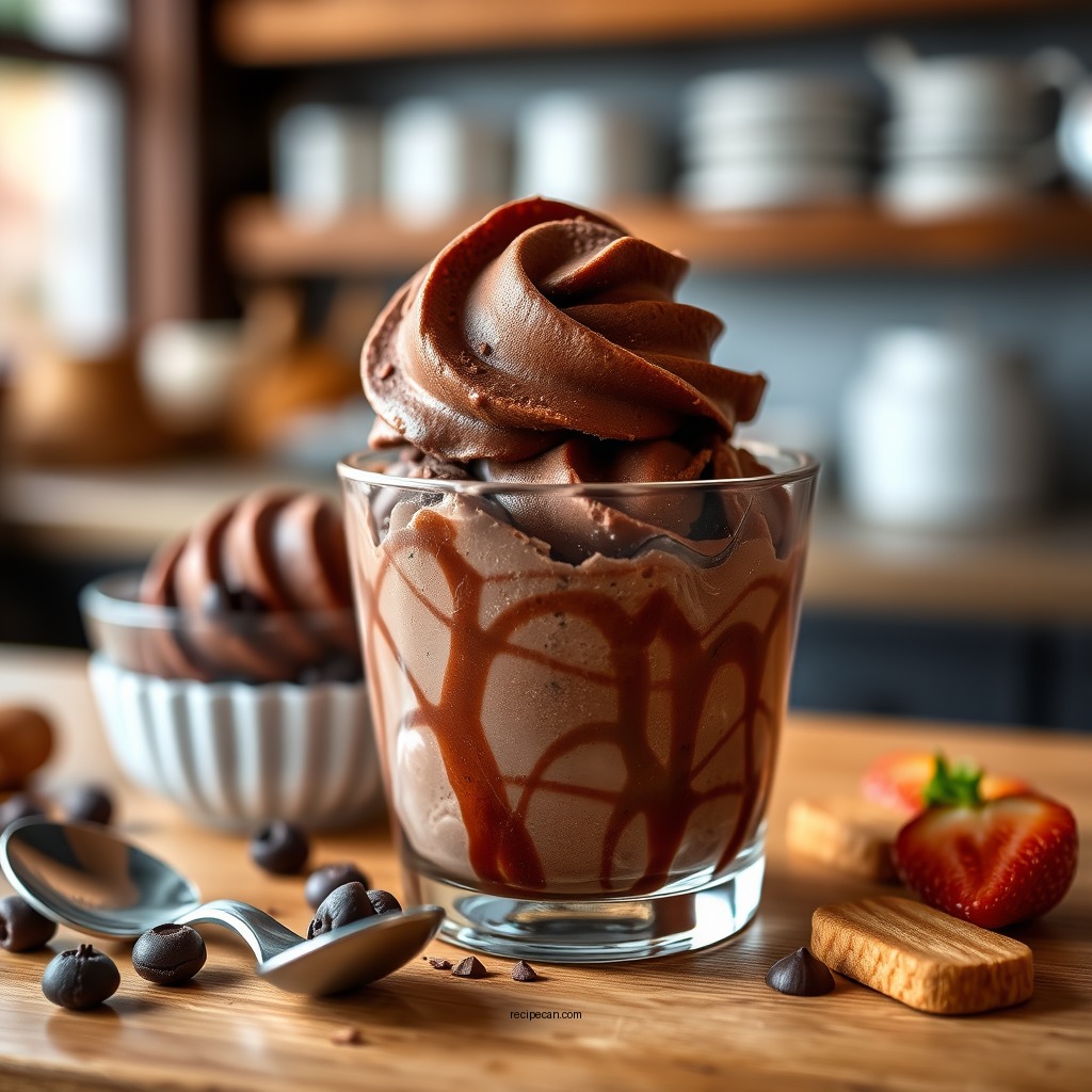 Rich Chocolate Gelato - cuisinart ice cream and gelato maker recipes