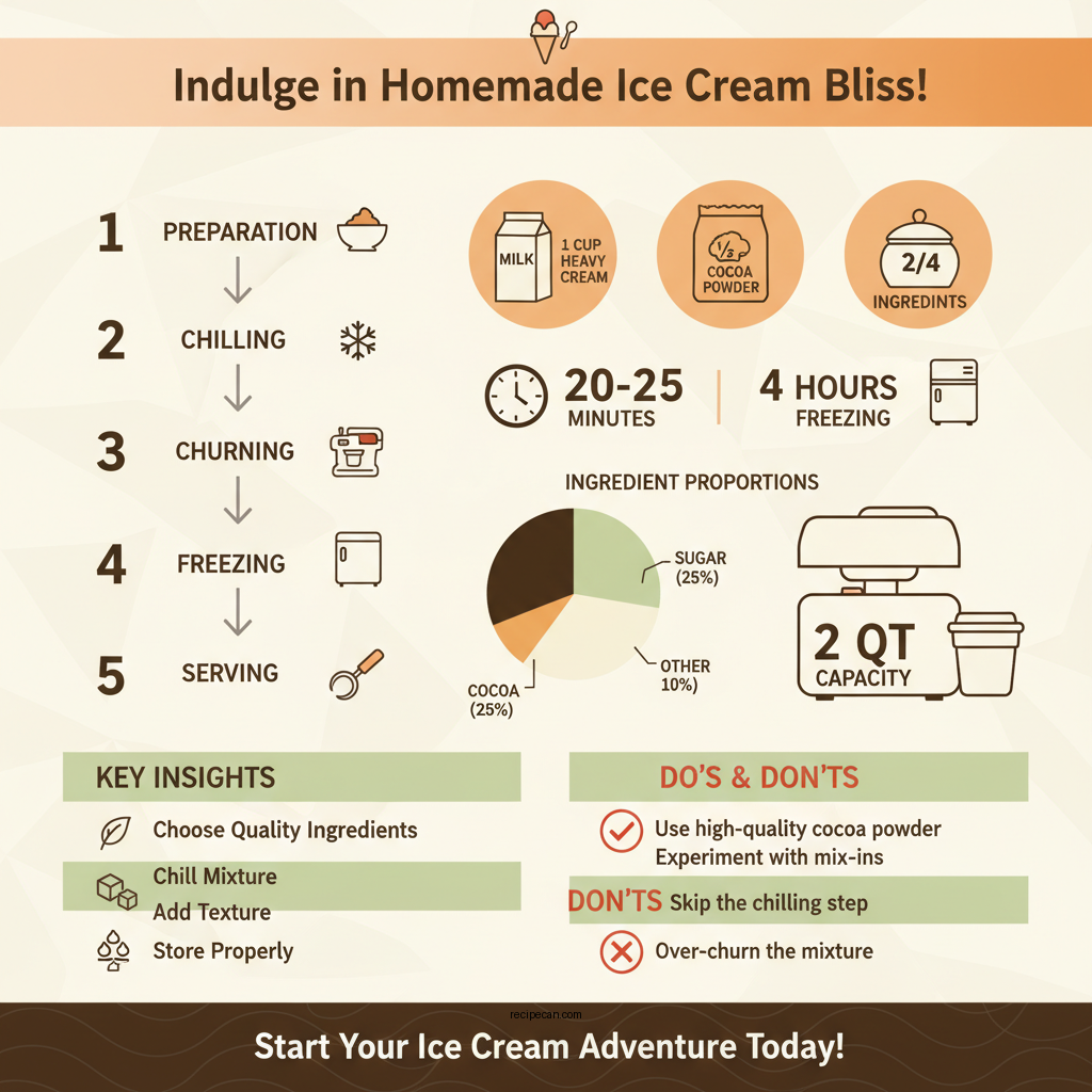 cuisinart ice cream maker 2 qt recipes - Data Infographic and Statistics