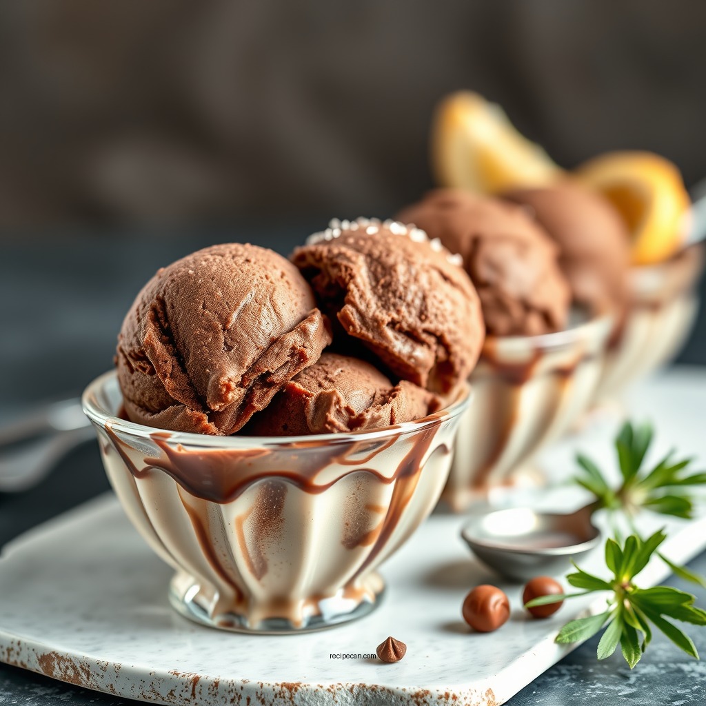 Rich Chocolate Ice Cream Recipe - cuisinart ice cream maker ice cream recipes