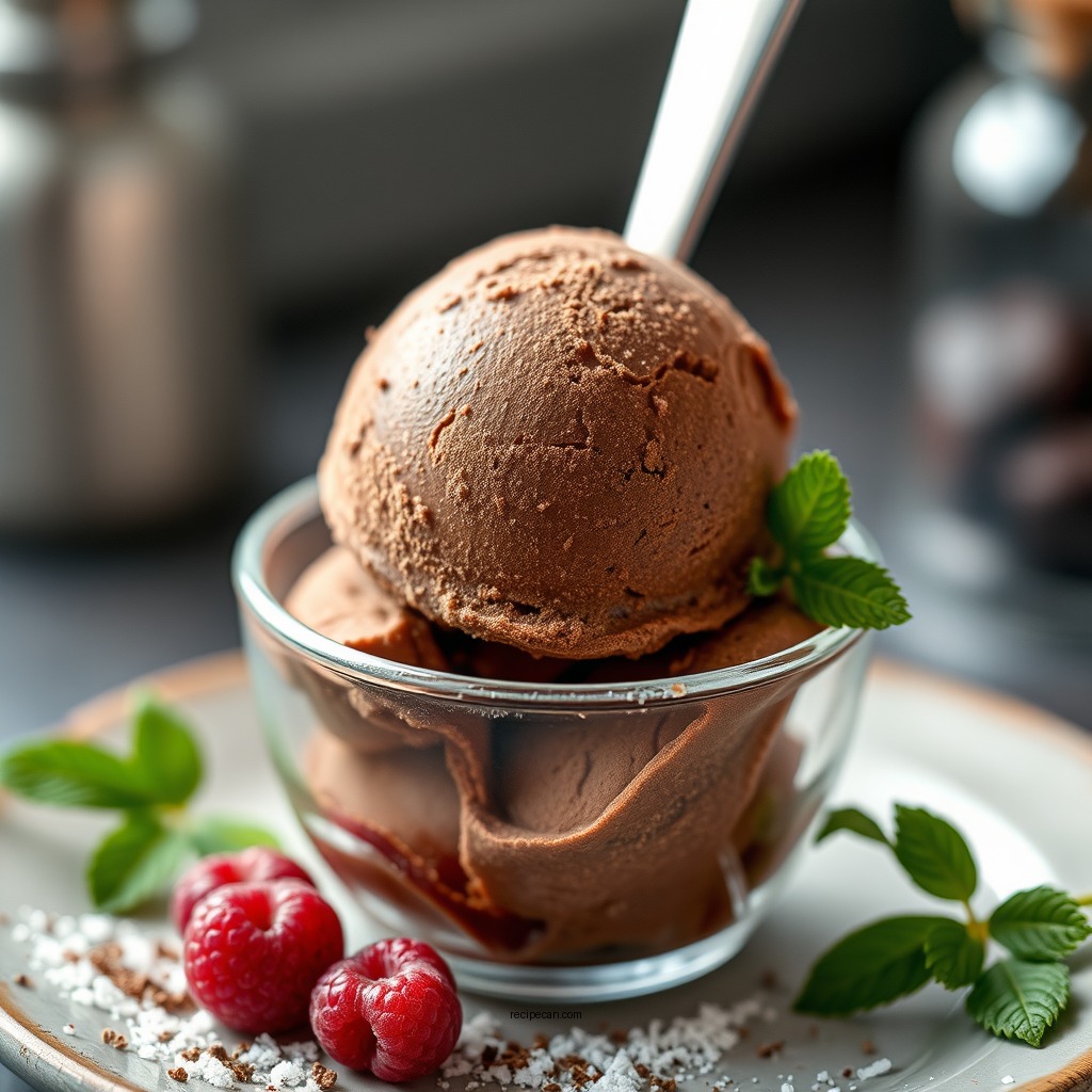 Chocolate Sorbet - cuisinart ice cream maker recipes sorbet