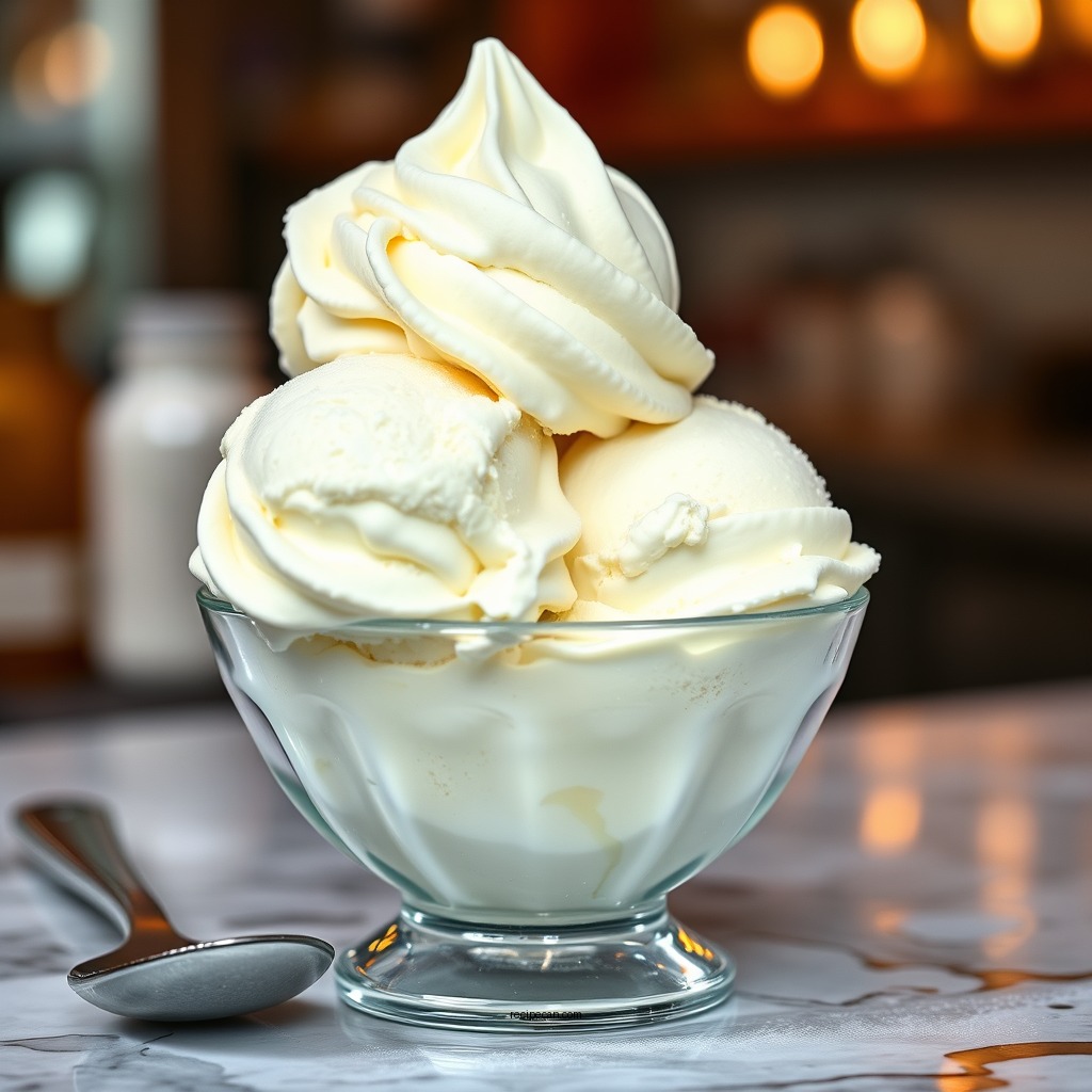 Classic Vanilla Ice Cream - cuisinart ice cream maker recipes 2 qt