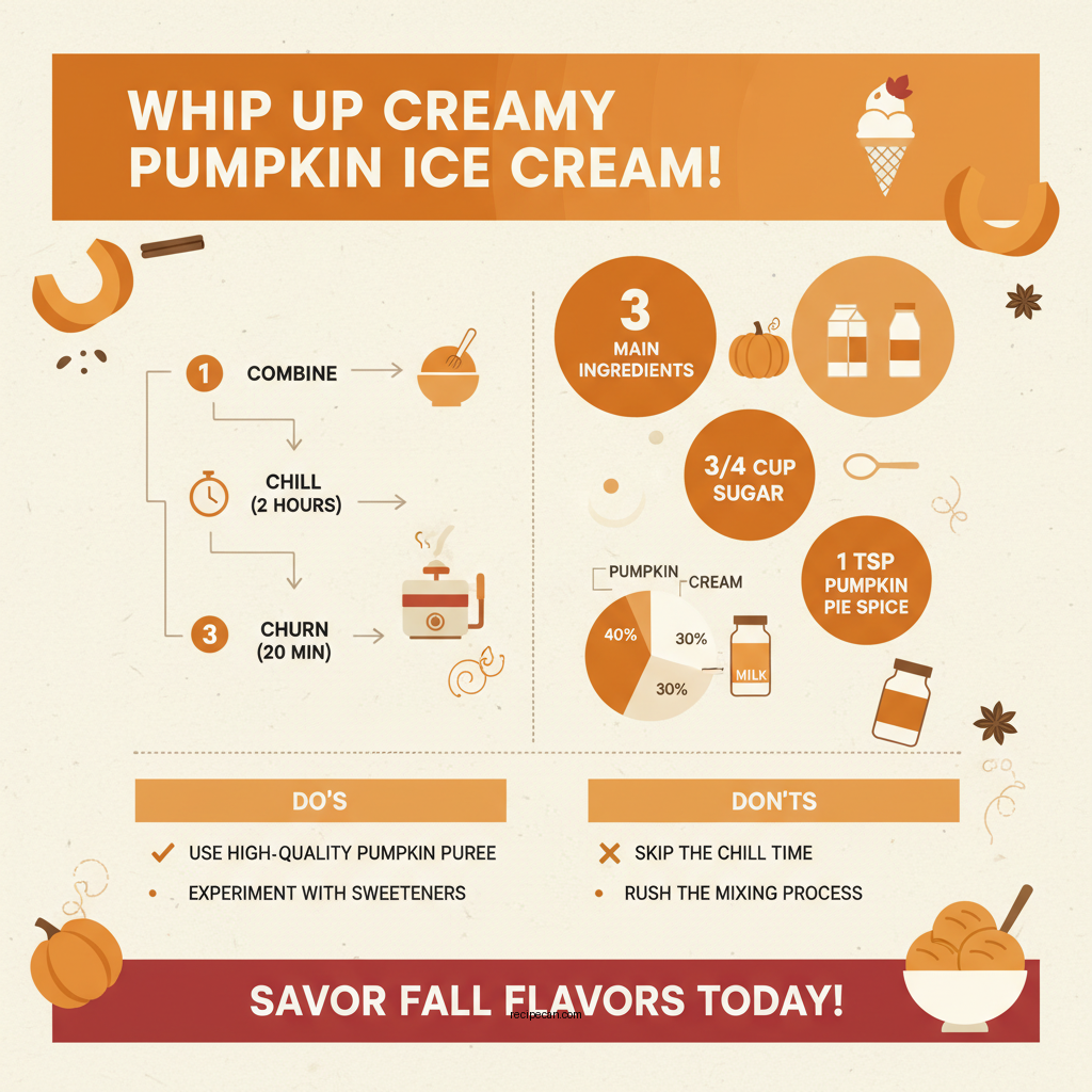 cuisinart pumpkin ice cream recipe - Data Infographic and Statistics