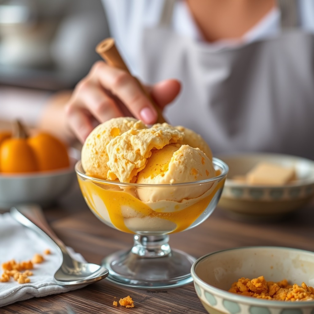 Preparation Steps - cuisinart pumpkin ice cream recipe