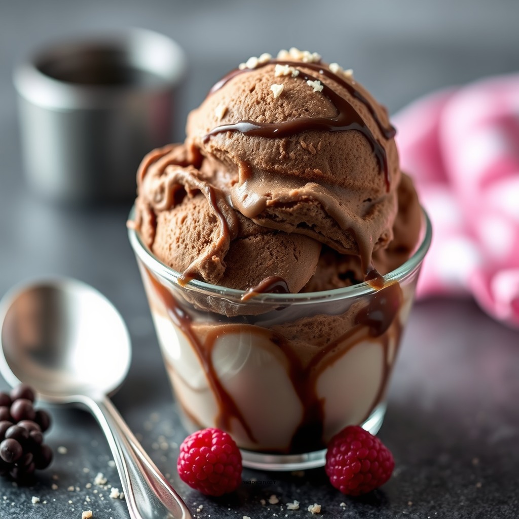 Chocolate Yogurt Ice Cream - cuisinart yogurt ice cream maker recipes
