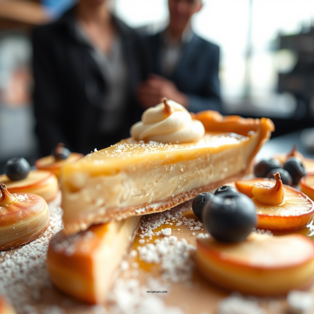 Custard Apple Tart - custard apple recipes dessert