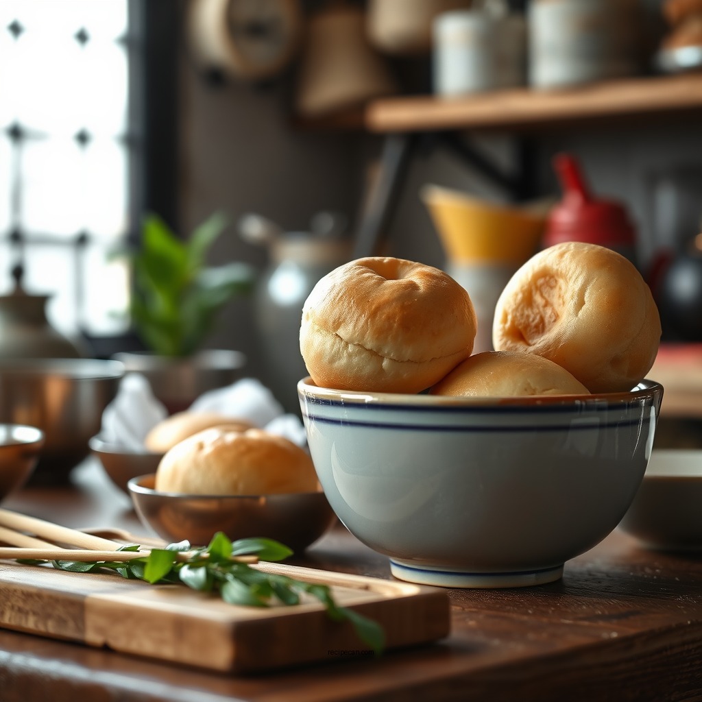 Ingredients You'll Need - custard bun recipe