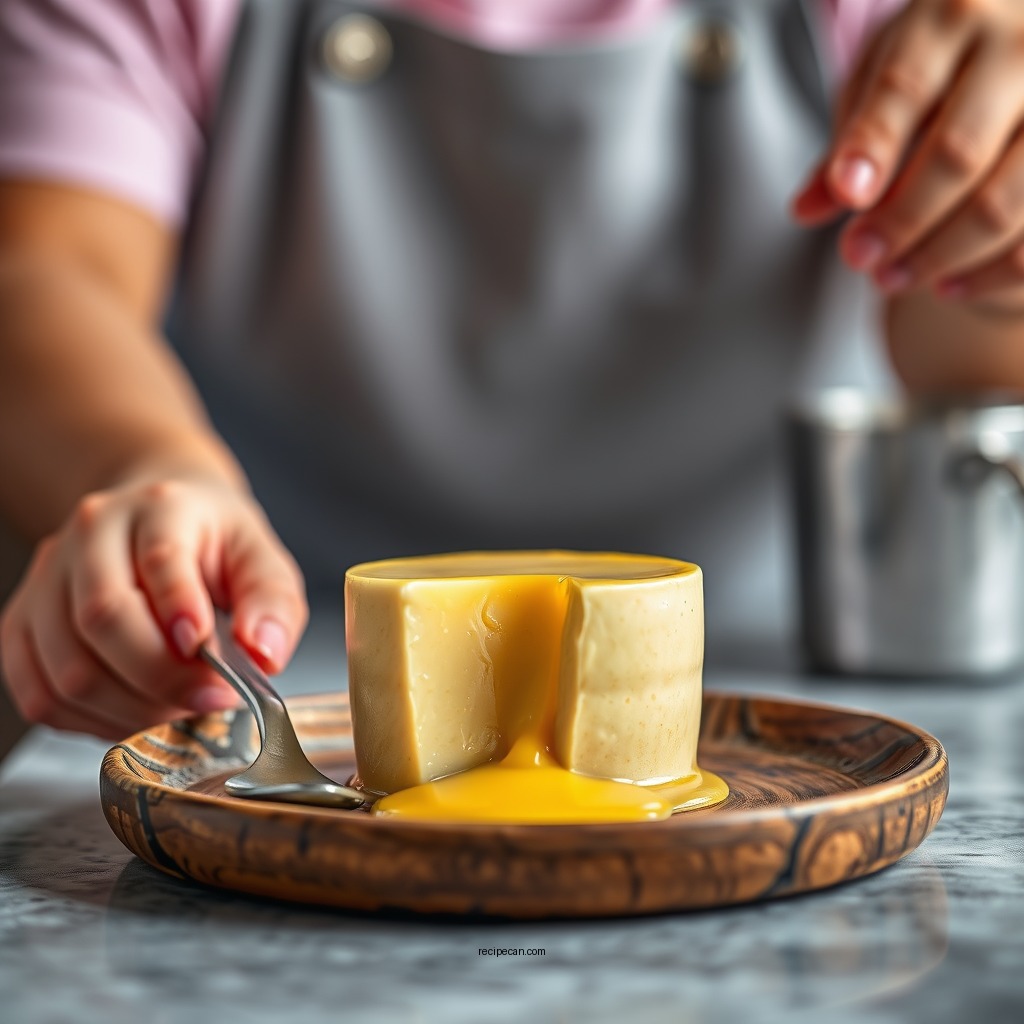Cooking the Custard - custard cake filling recipe