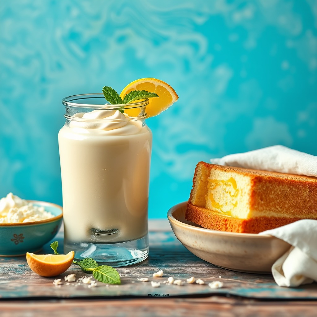 Ingredients You'll Need - custard cream recipe