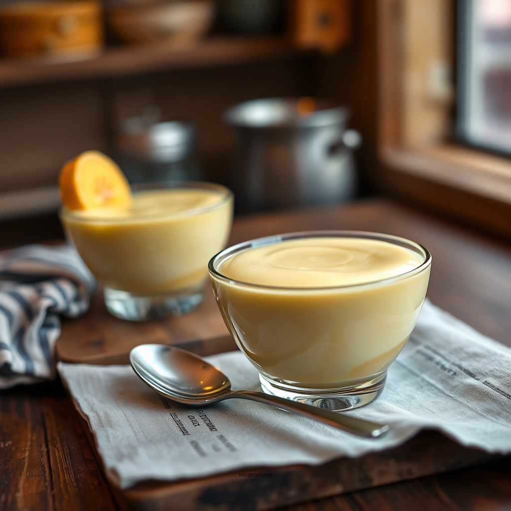 Classic Vanilla Custard - custard dessert recipes