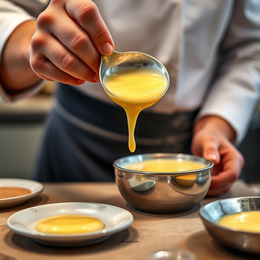 Step-by-Step Custard Preparation - custard for cake filling recipe