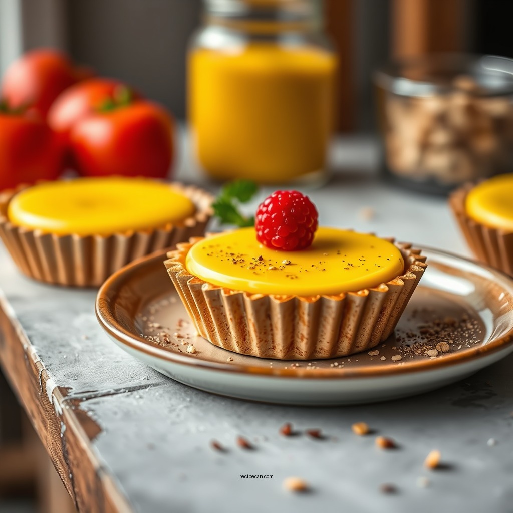 Ingredients You Will Need - custard for tarts recipe