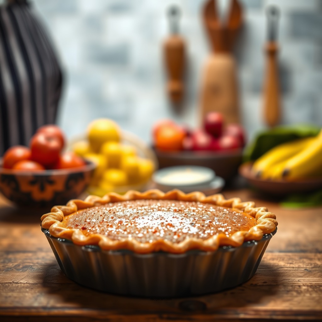 Ingredients You'll Need - custard pie recipe
