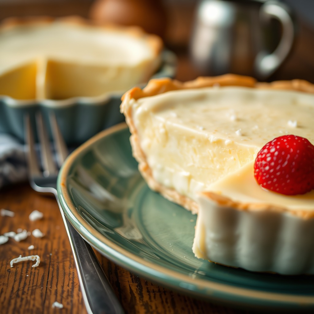 Coconut Custard Pie - custard pie recipes
