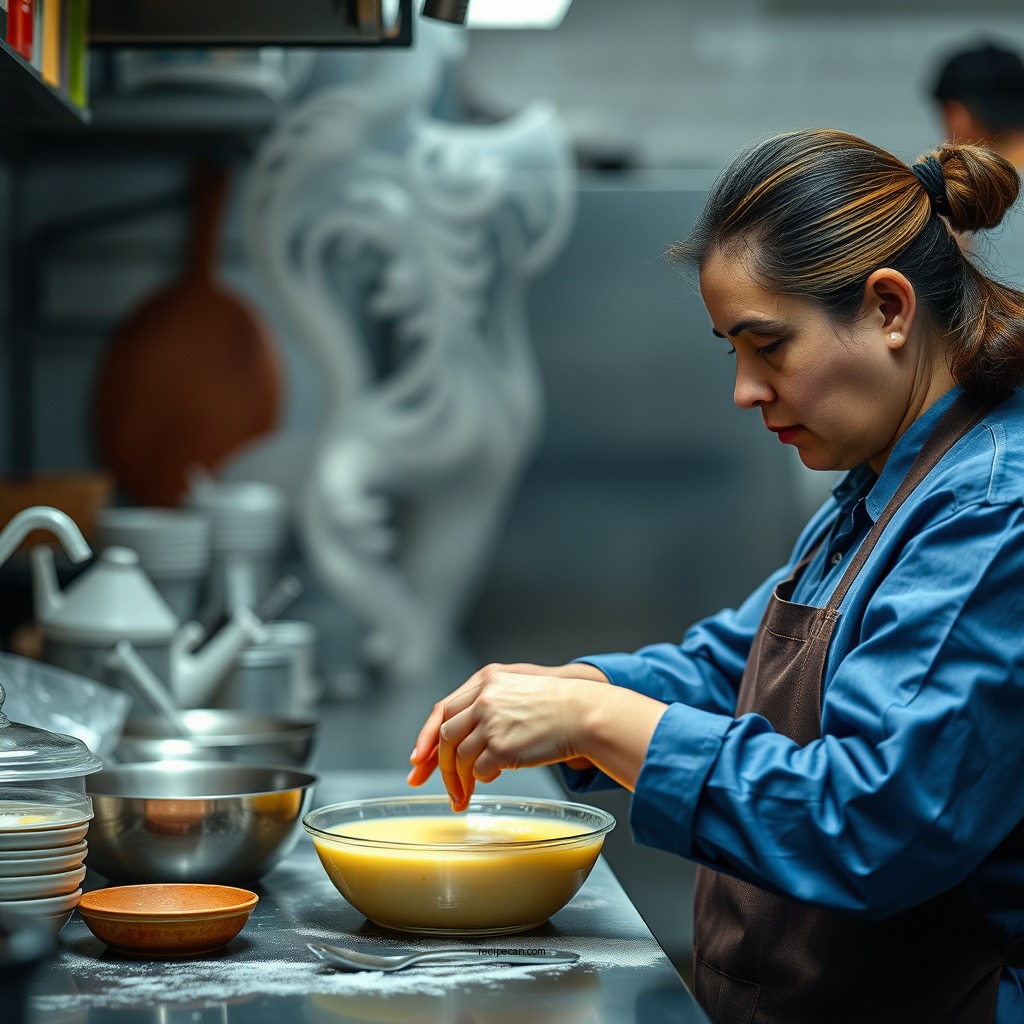 Step-by-Step Custard Preparation - custard powder recipe