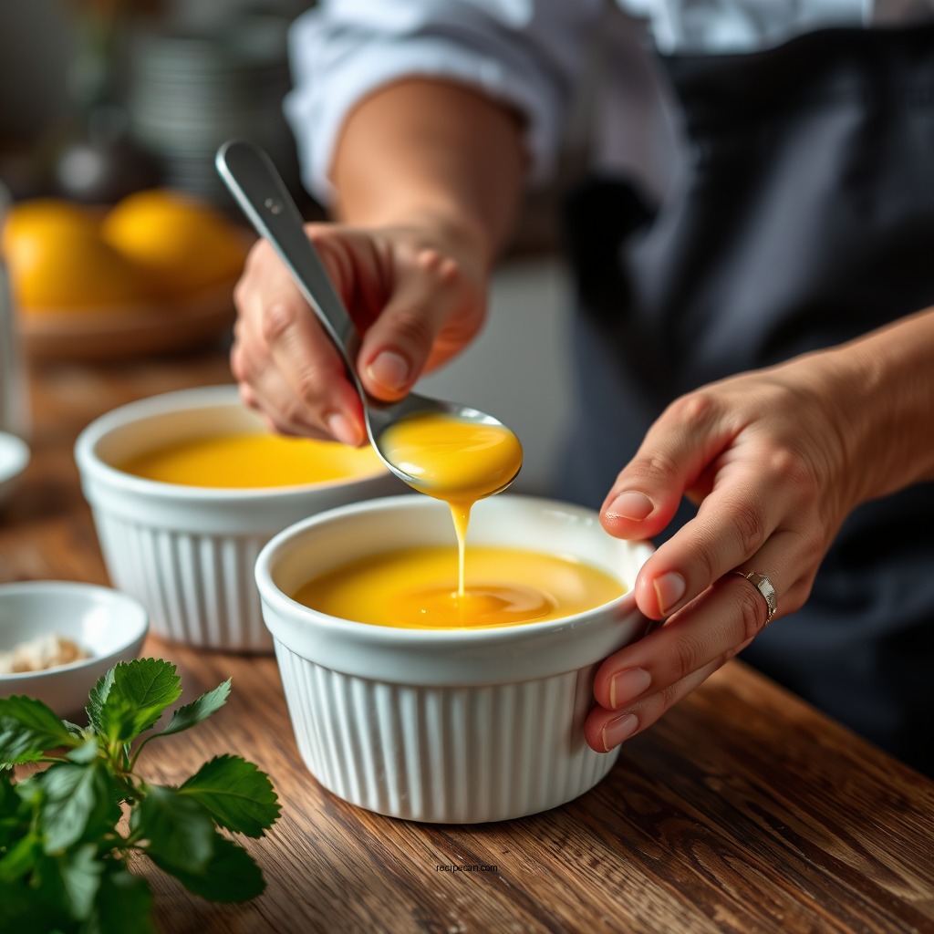 Step-by-Step Custard Preparation - custard recipe egg yolk