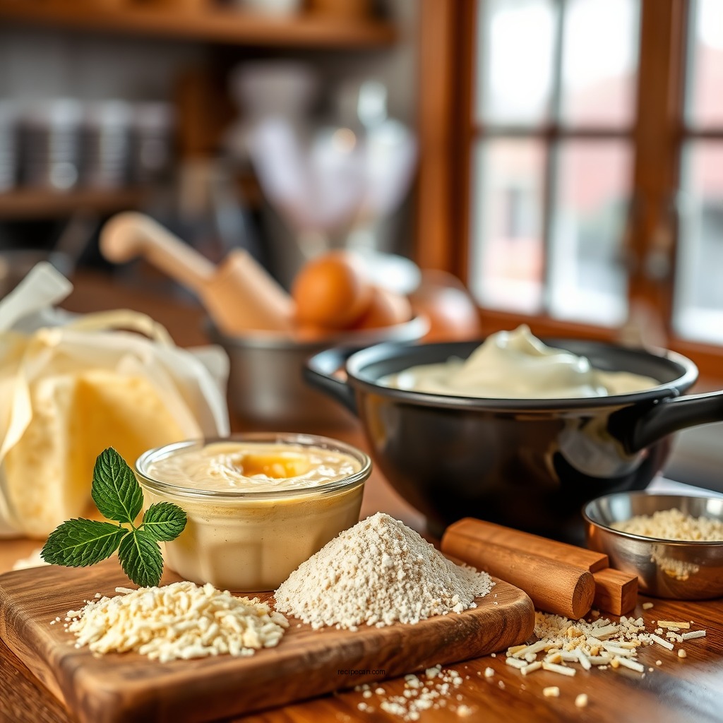 Ingredients You'll Need - custard recipe from custard powder