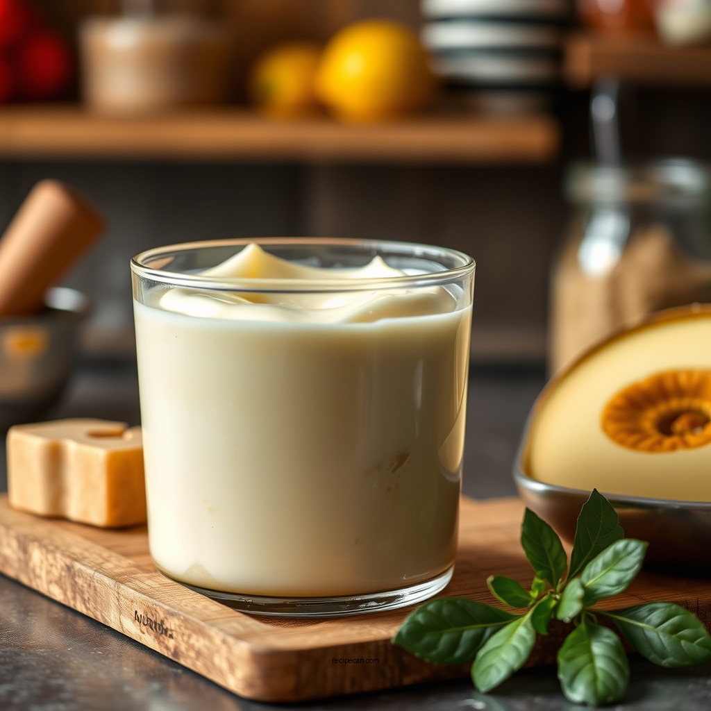 Ingredients You'll Need - custard recipe heavy cream