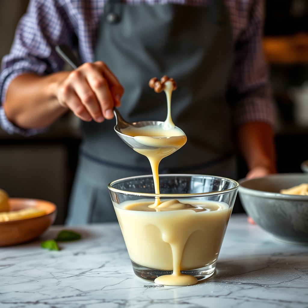 Step-by-Step Custard Preparation - custard recipe heavy cream