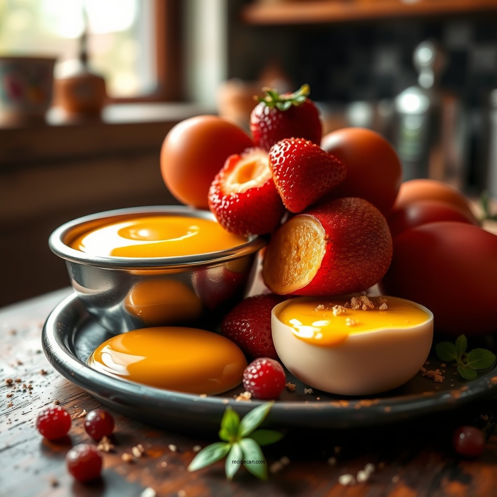 Ingredients You’ll Need - custard recipe using egg yolks