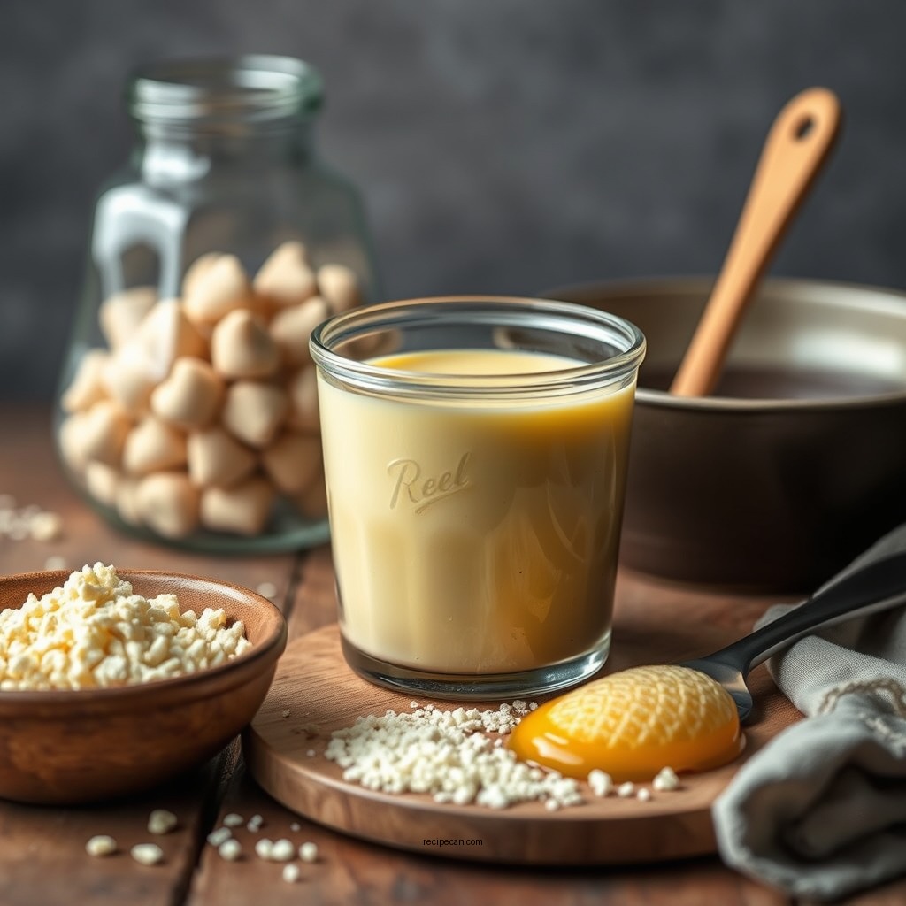 Ingredients You’ll Need - custard recipe vegan