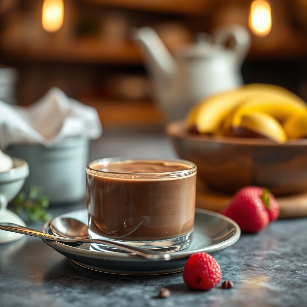 Chocolate Custard - custard recipes using egg yolks