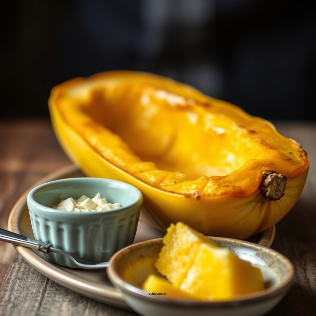 Baked Custard Squash with Cheese - custard squash recipes