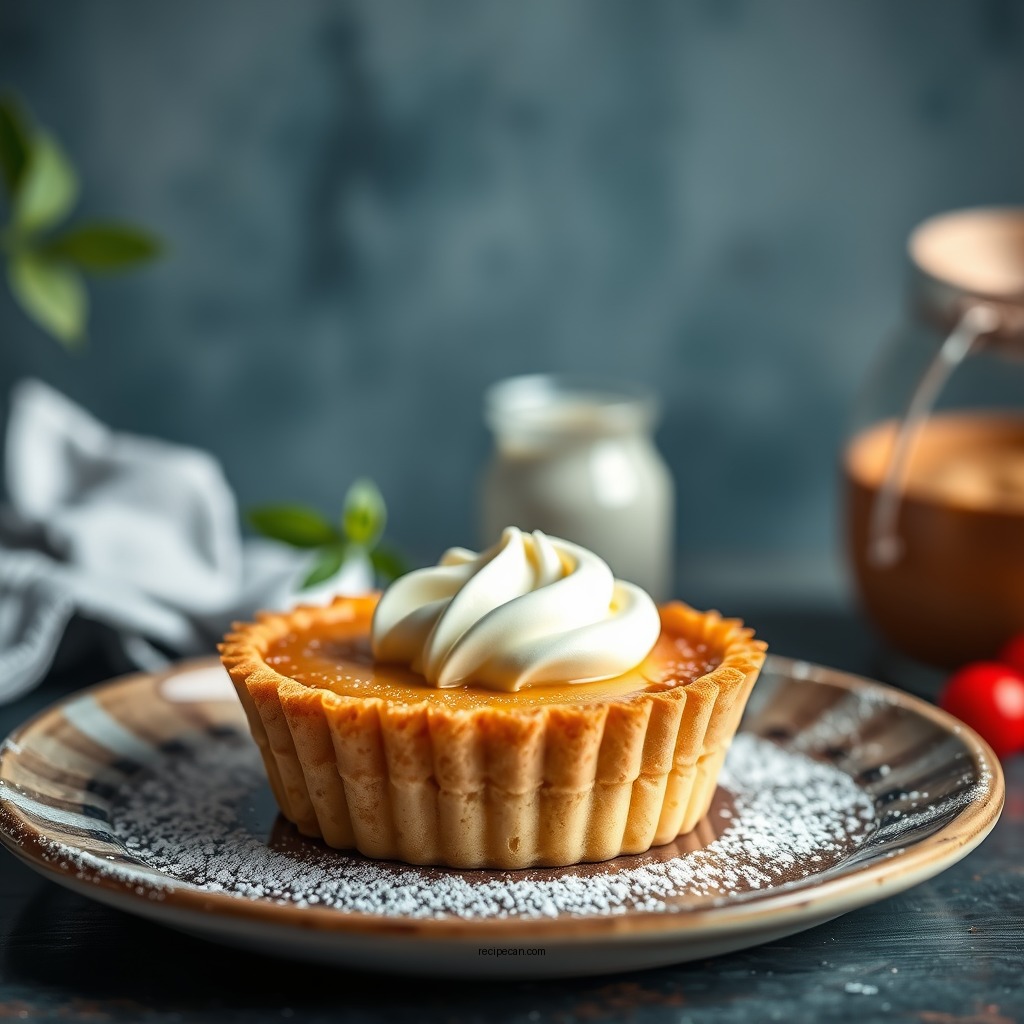 Essential Ingredients for Custard Tart - custard tart recipe