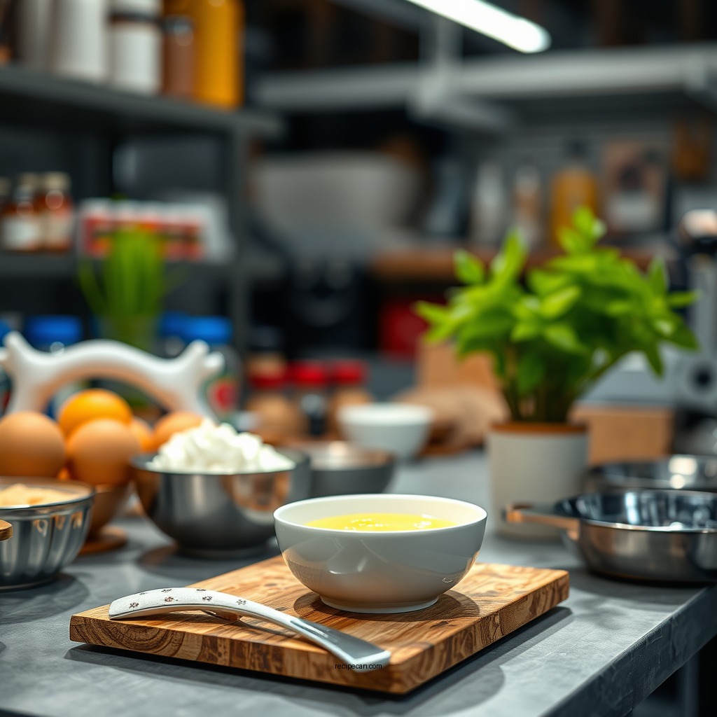 Ingredients You'll Need - dairy free egg custard recipe