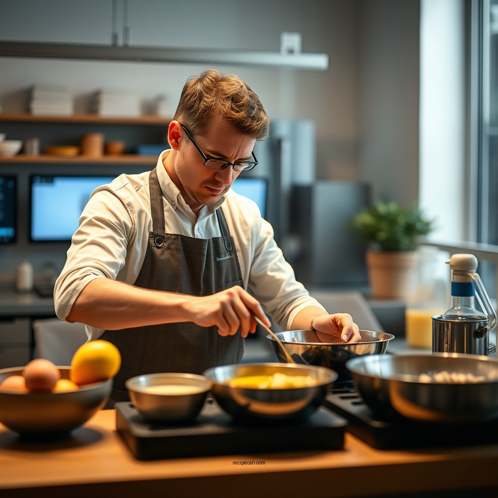 Step-by-Step Cooking Instructions - dairy free egg custard recipe