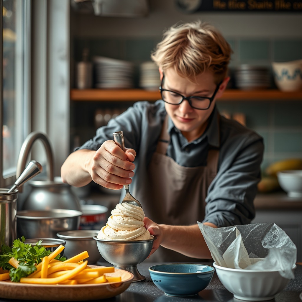 Preparation Steps - dash ice cream recipe