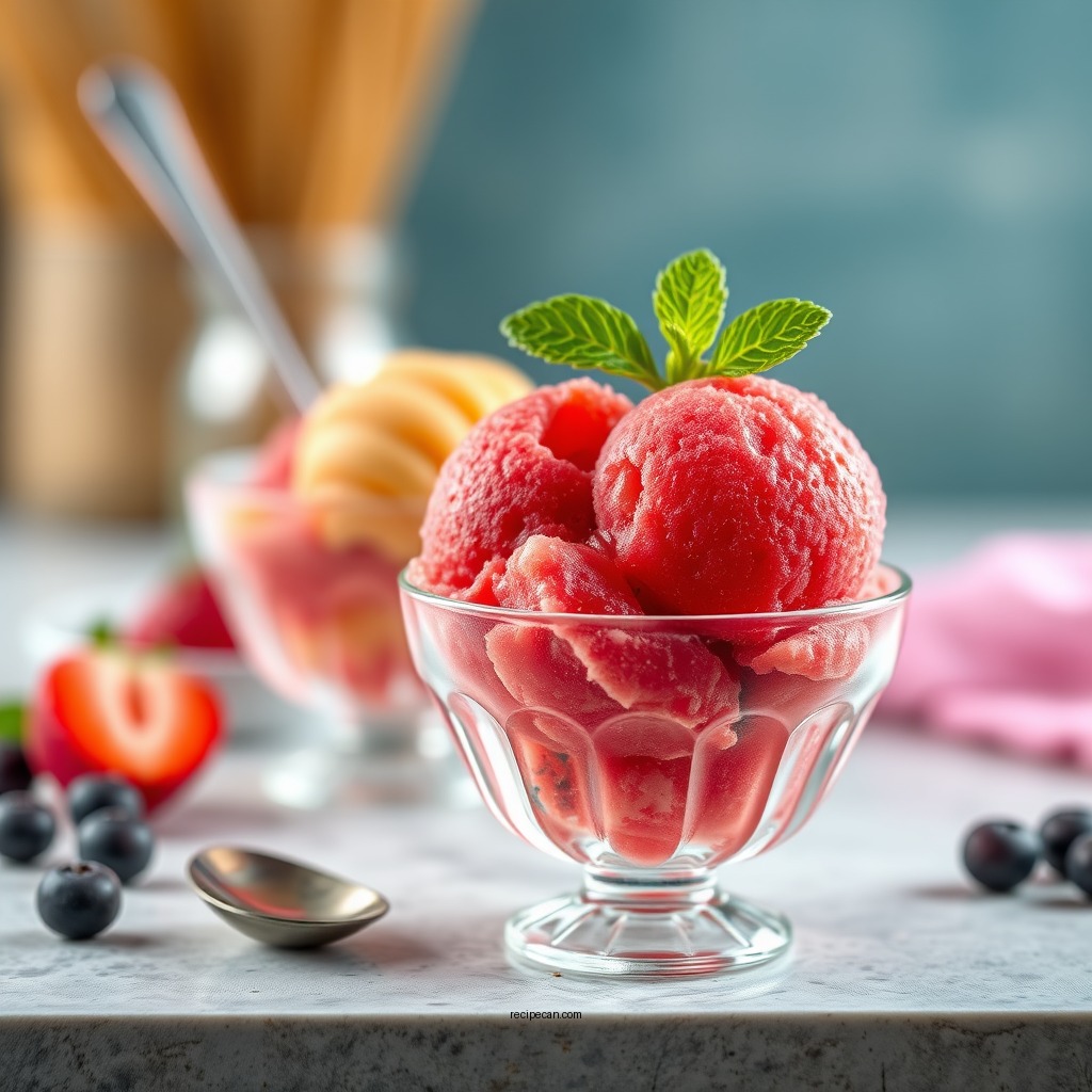 Fresh Fruit Sorbet - dash ice cream recipes