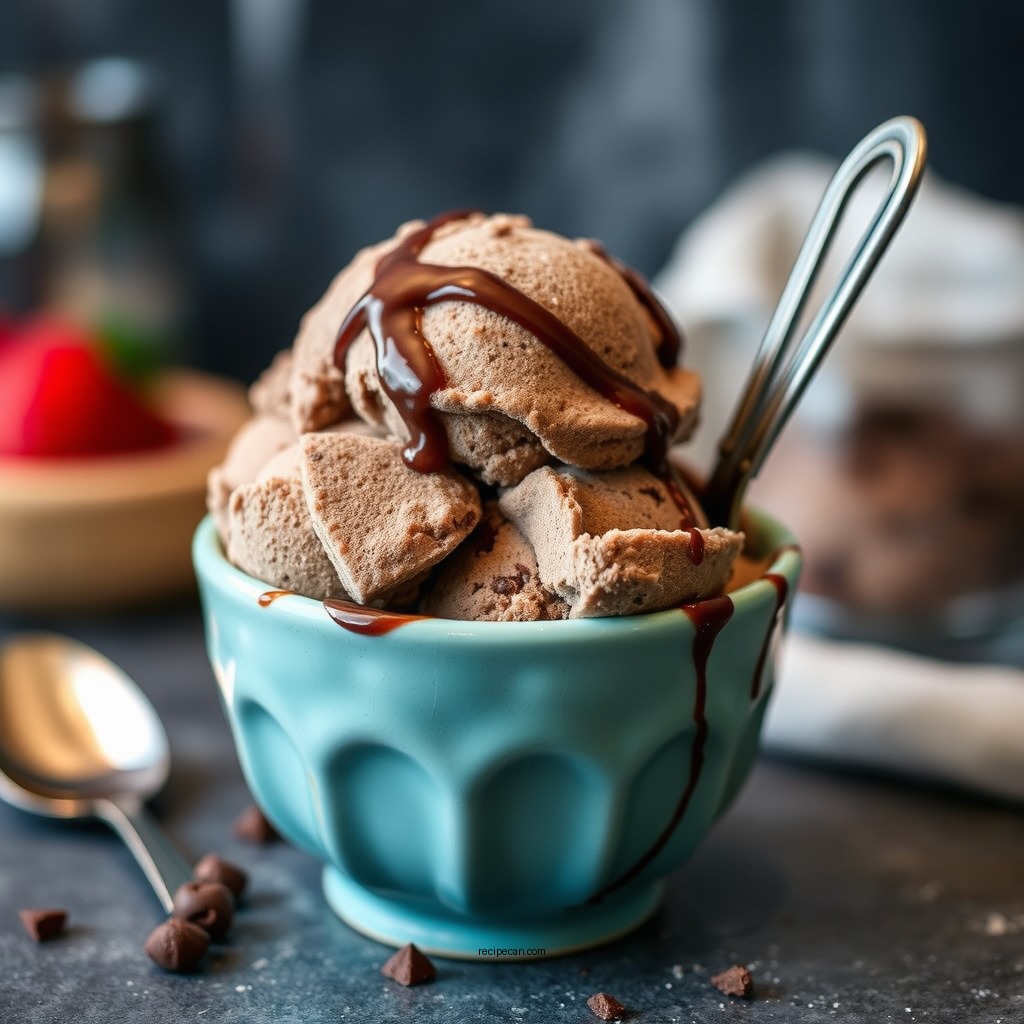 Chocolate Delight Ice Cream - dash my mug ice cream recipes
