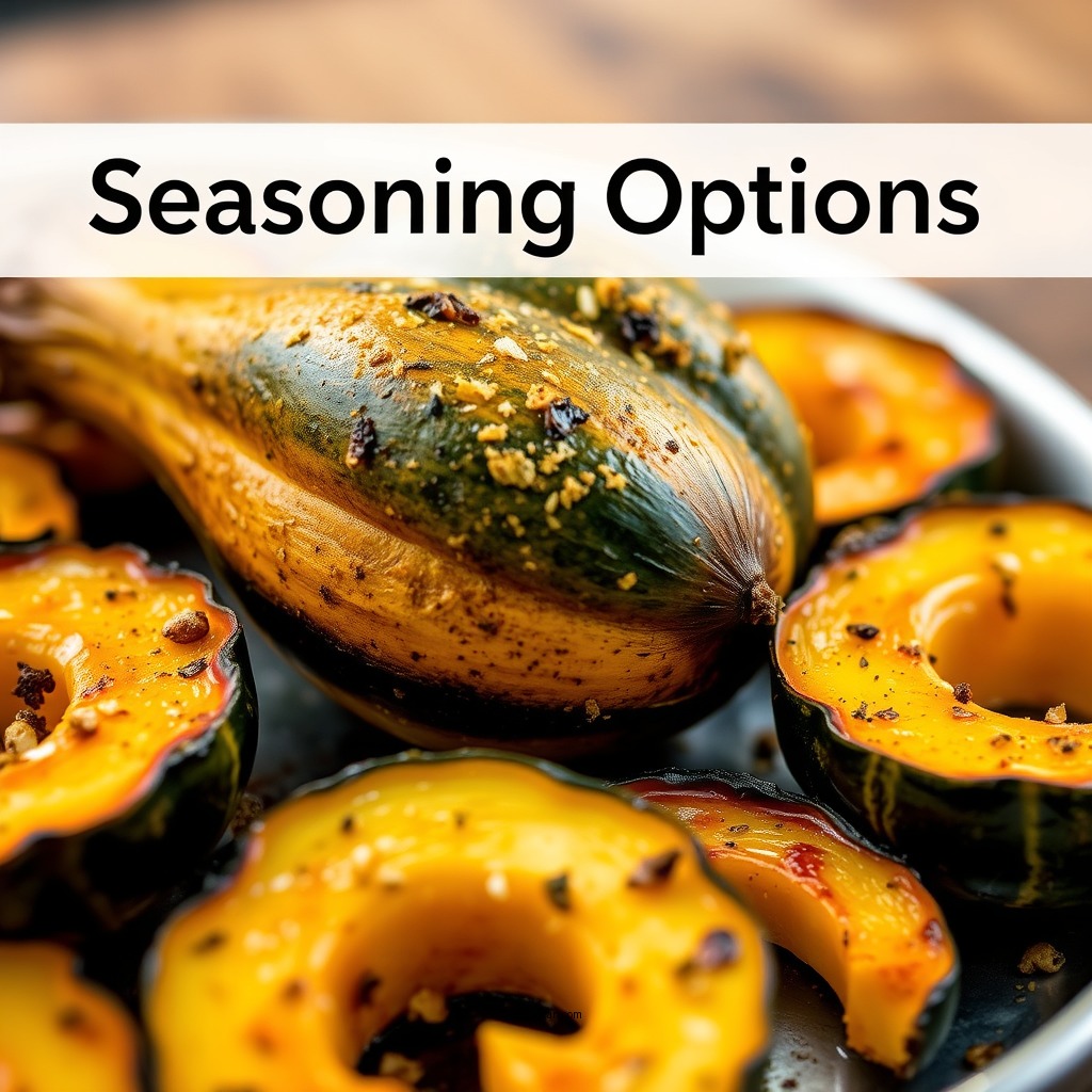 Seasoning Options - delicata squash roasted recipe