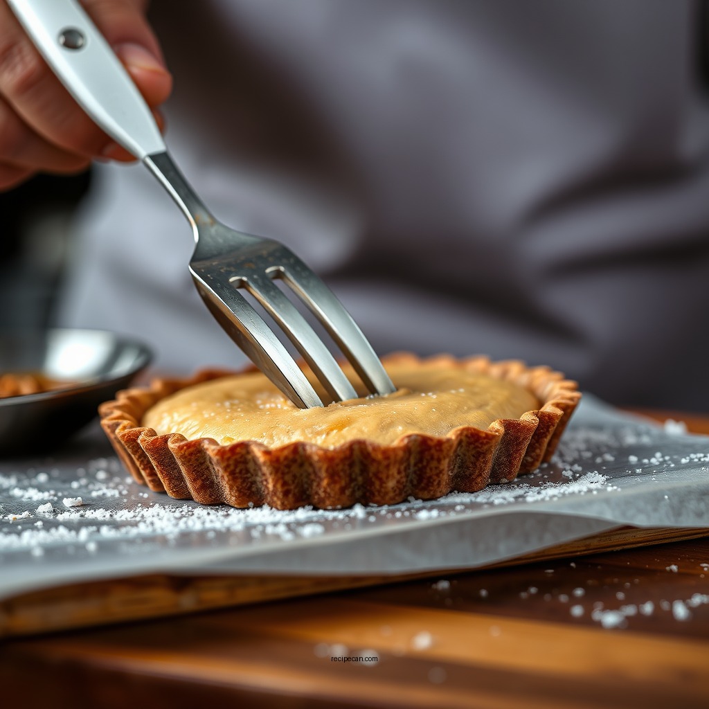 Making the Filling - derby pie recipe