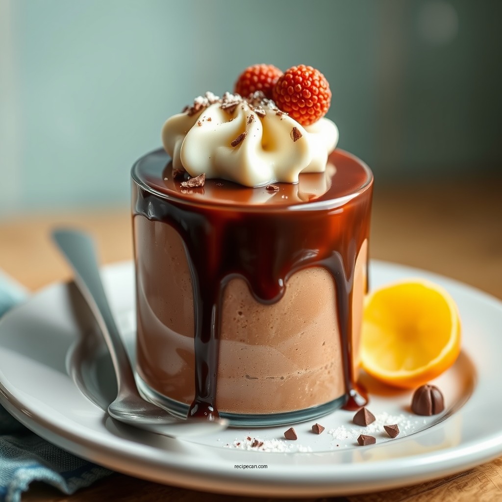Chocolate Custard Delight - dessert recipes custard