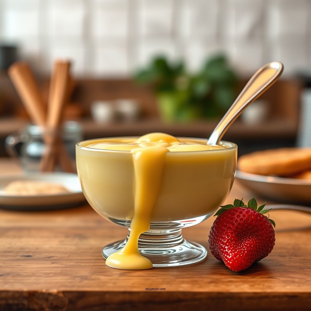Classic Vanilla Custard - dessert recipes using custard