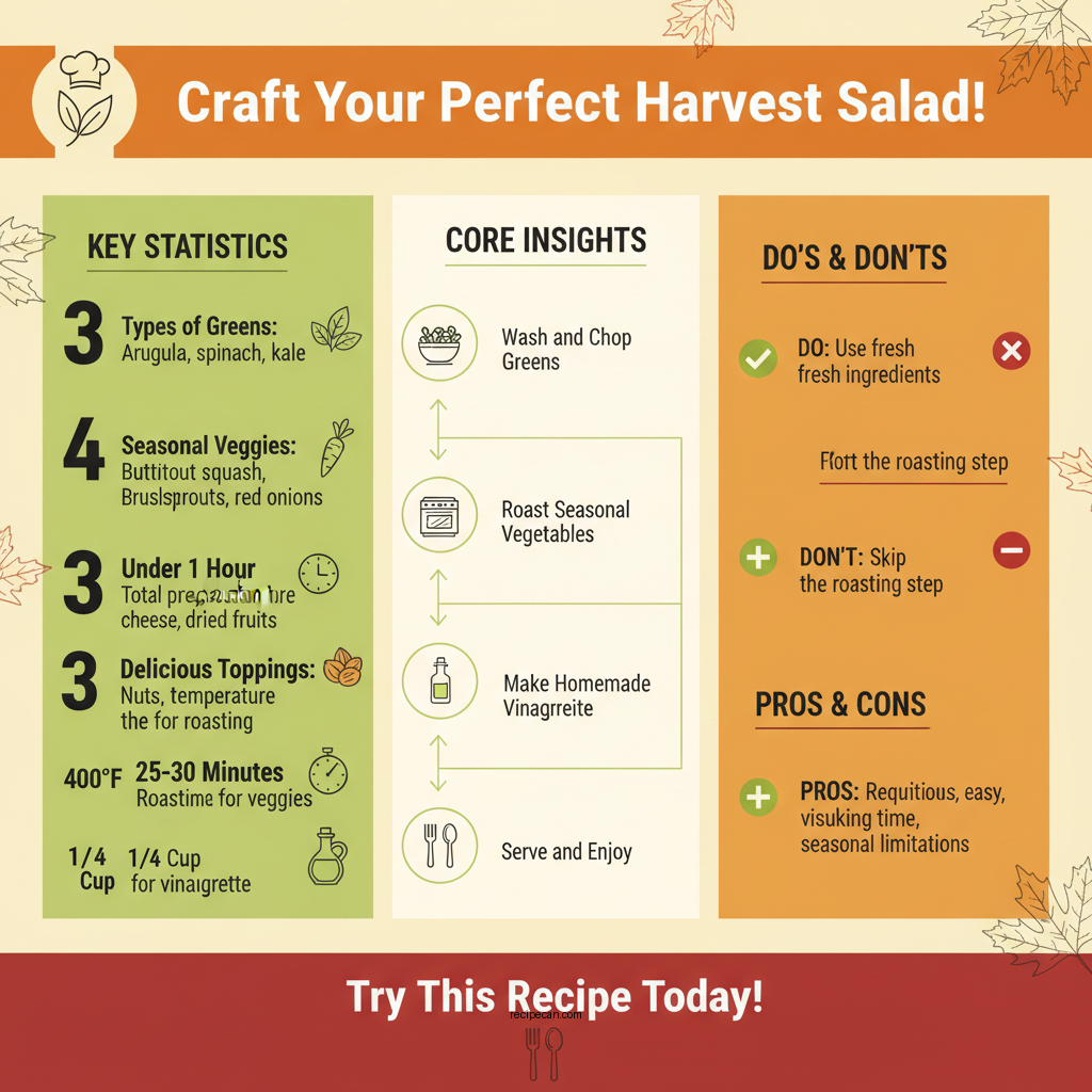 dewey's harvest salad recipe - Data Infographic and Statistics