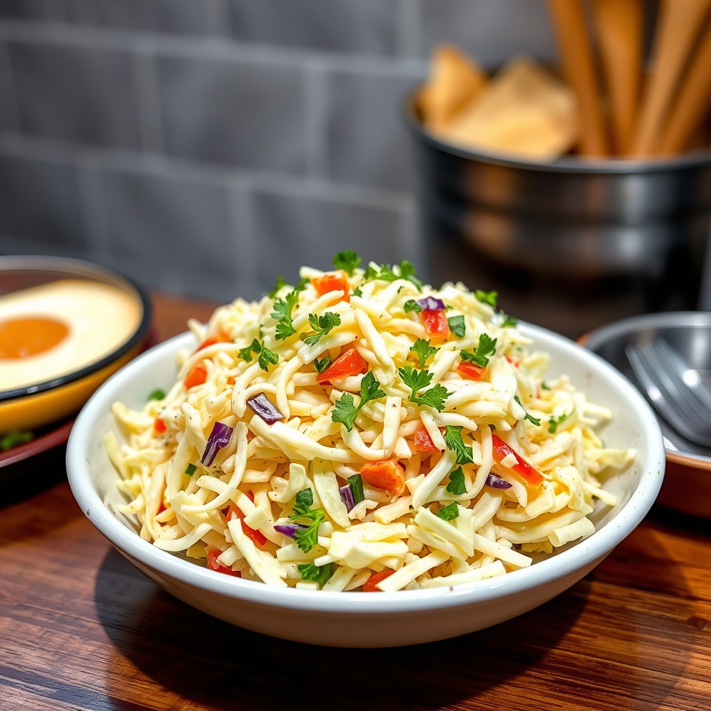 Classic Creamy Coleslaw - different coleslaw recipes