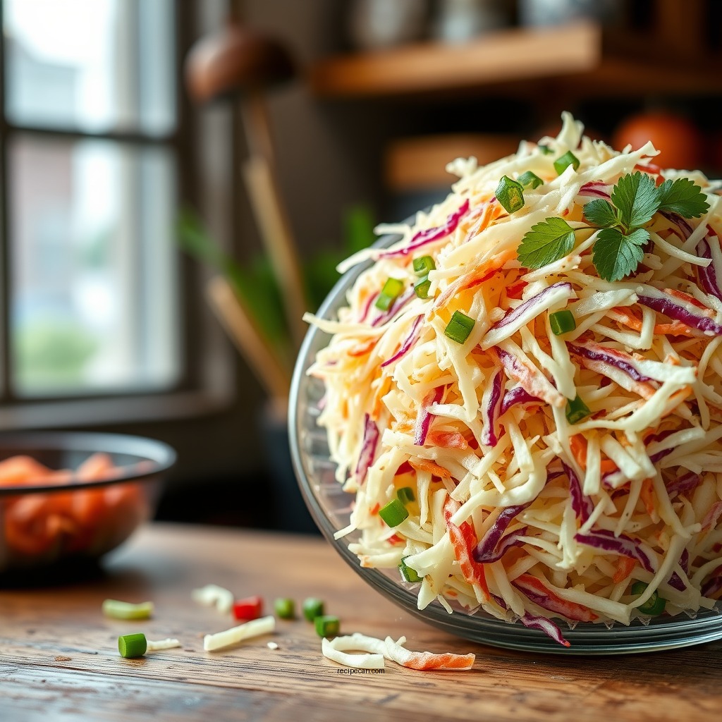 Vinegar-Based Coleslaw - different coleslaw recipes