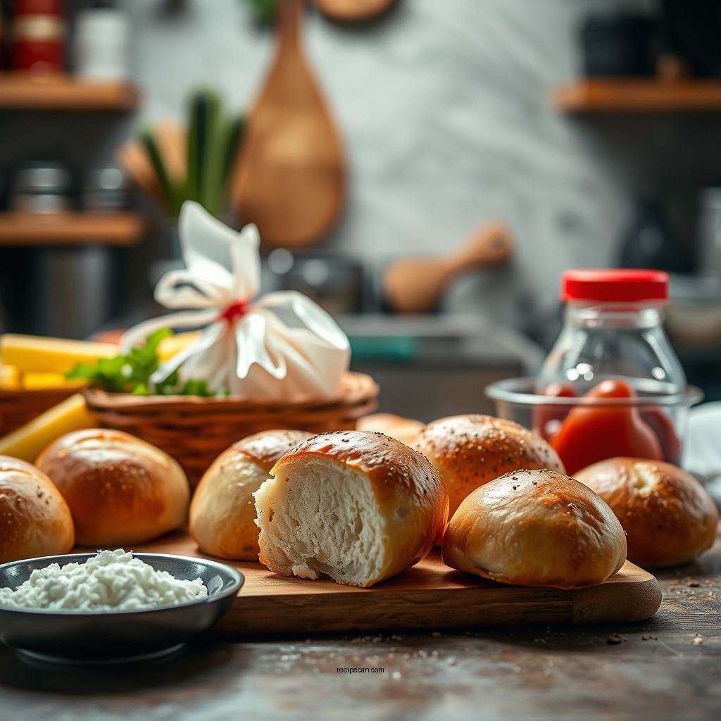 Ingredients You'll Need - dinner roll recipe