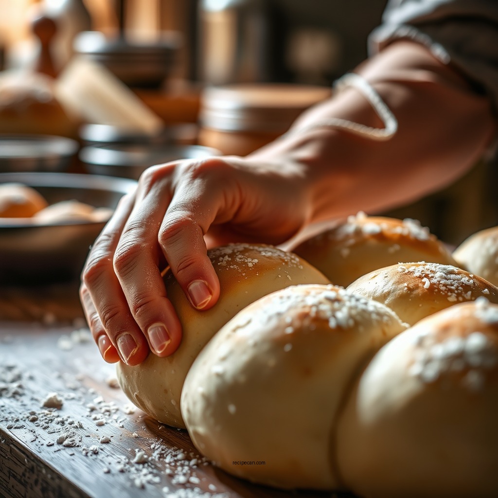 Kneading the Dough - dinner rolls recipe