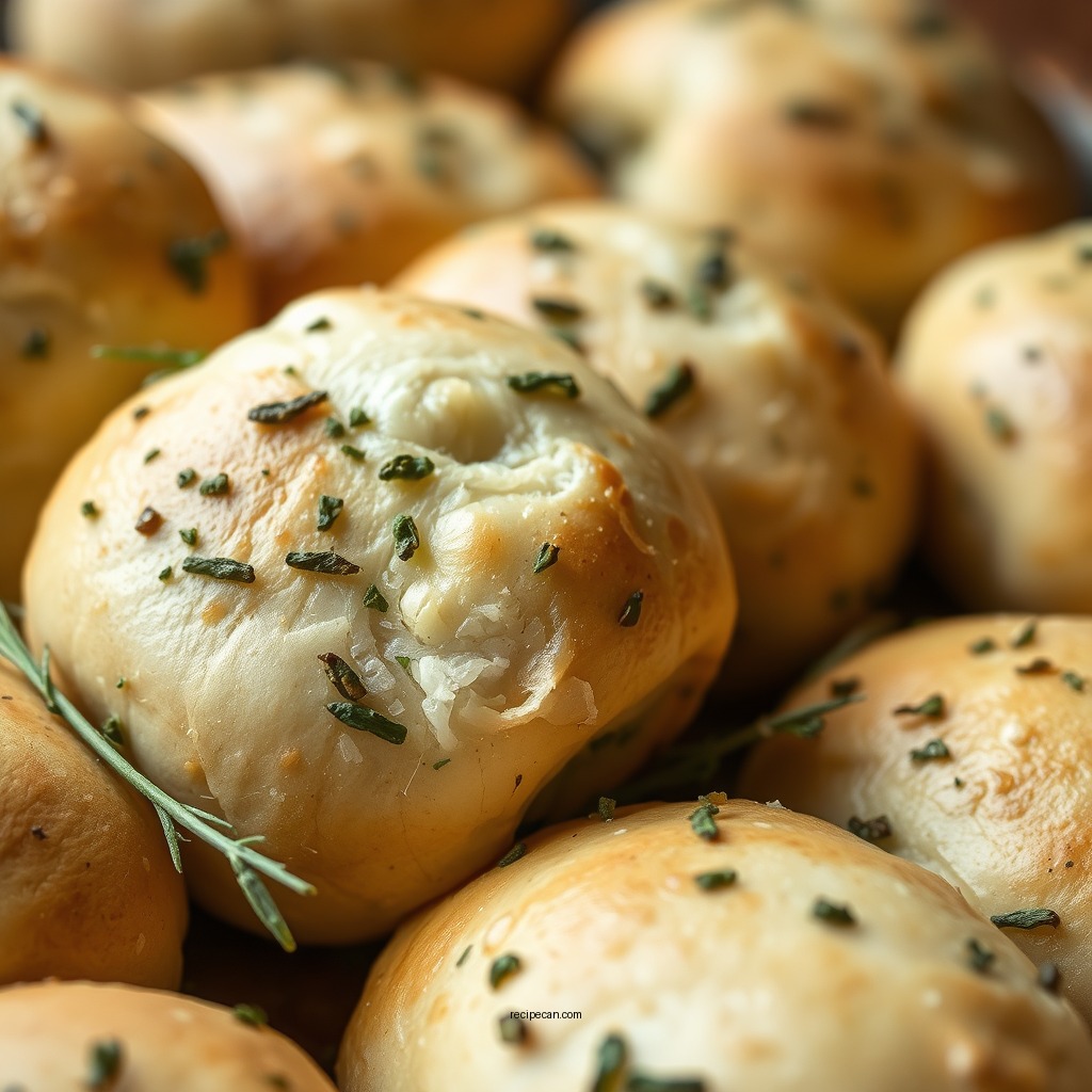 Herb and Garlic Dinner Rolls - dinner rolls recipes