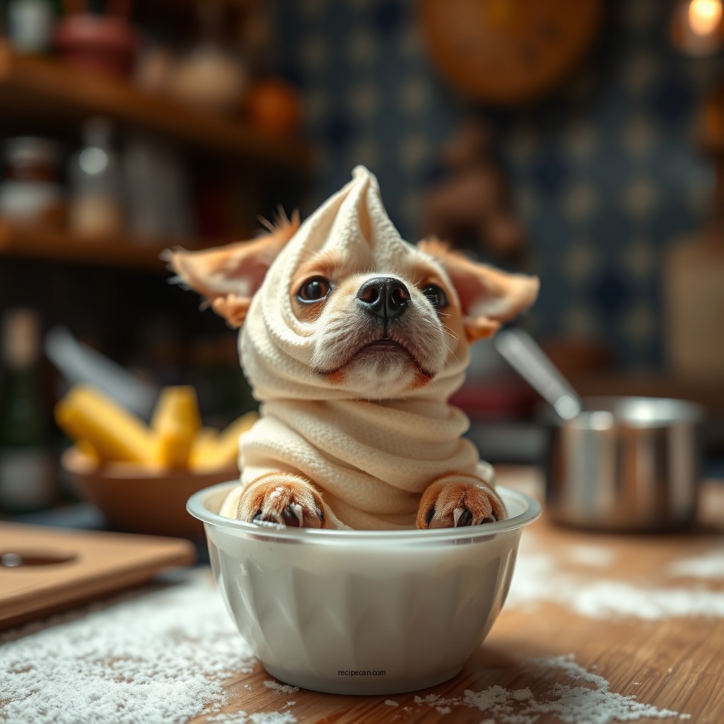 Freezing Your Doggie Ice Cream - doggie ice cream recipe