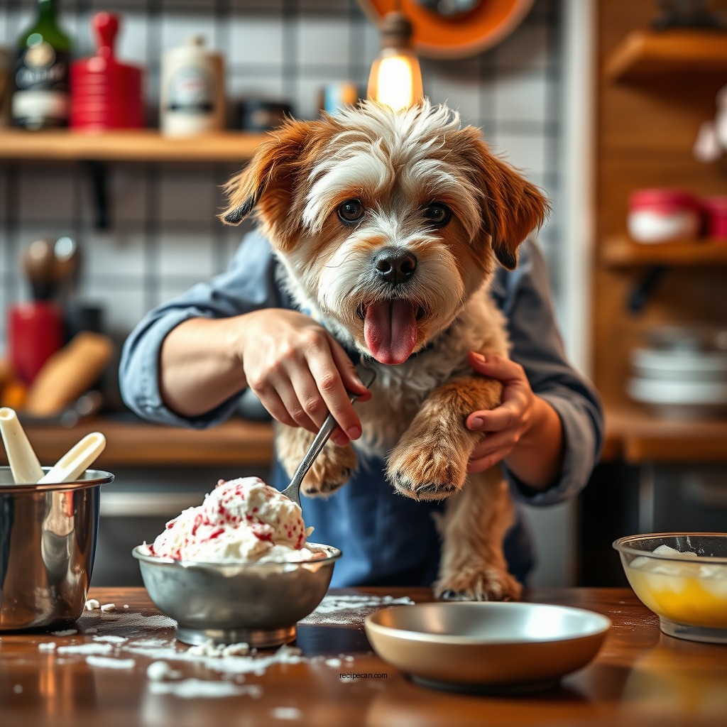 Simple Steps to Make Doggie Ice Cream - doggie ice cream recipe