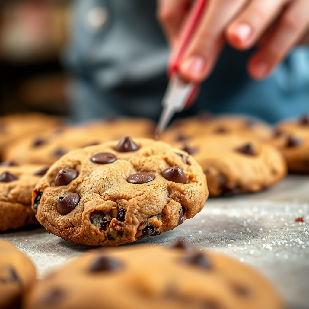 Baking Tips for Perfection - double chocolate chip cookie recipe