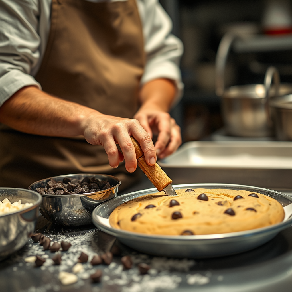 Step-by-Step Preparation - double chocolate chip cookie recipe