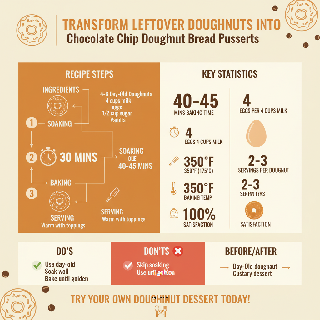 doughnut bread pudding recipes - Data Infographic and Statistics
