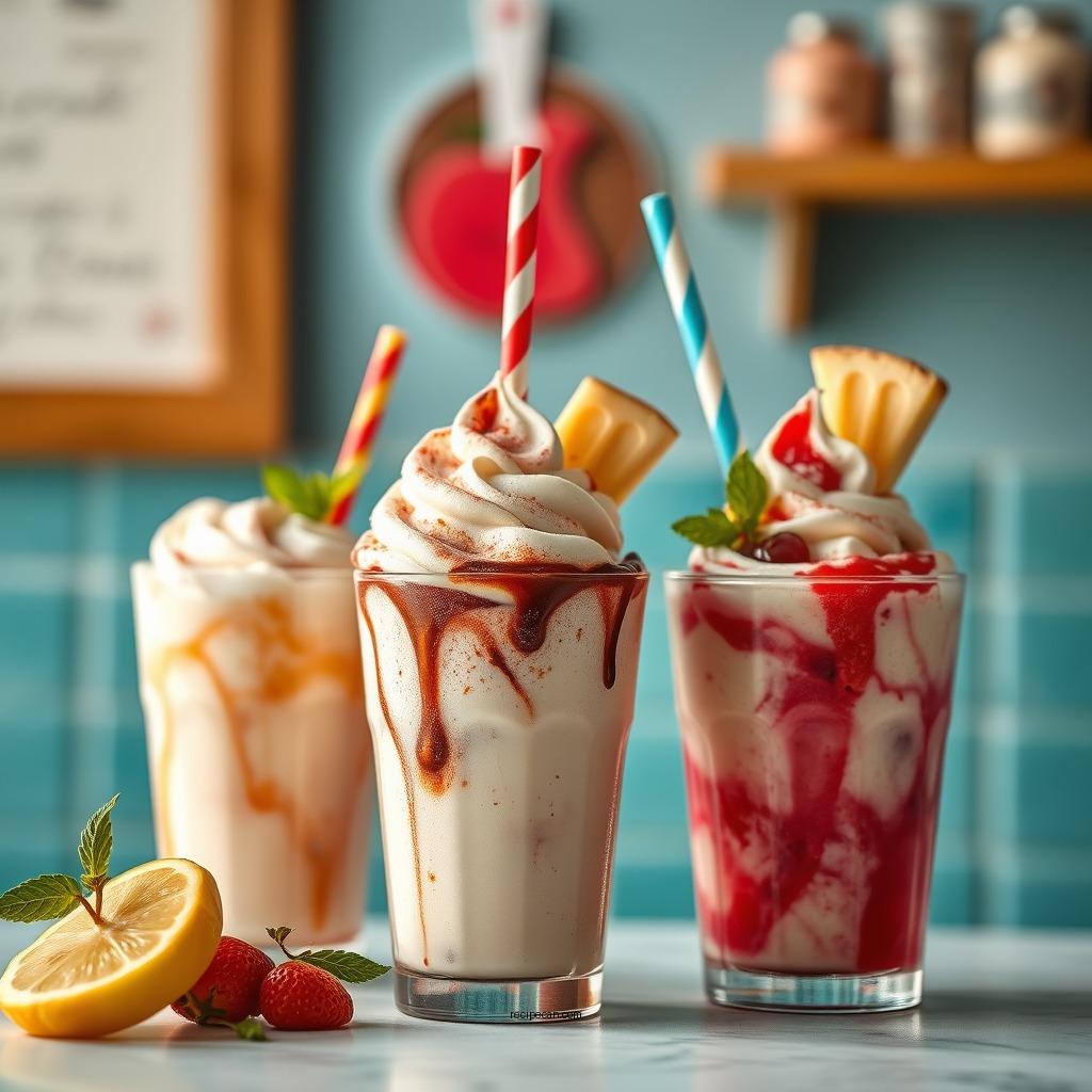 Fun Float Combos - drink recipes with ice cream