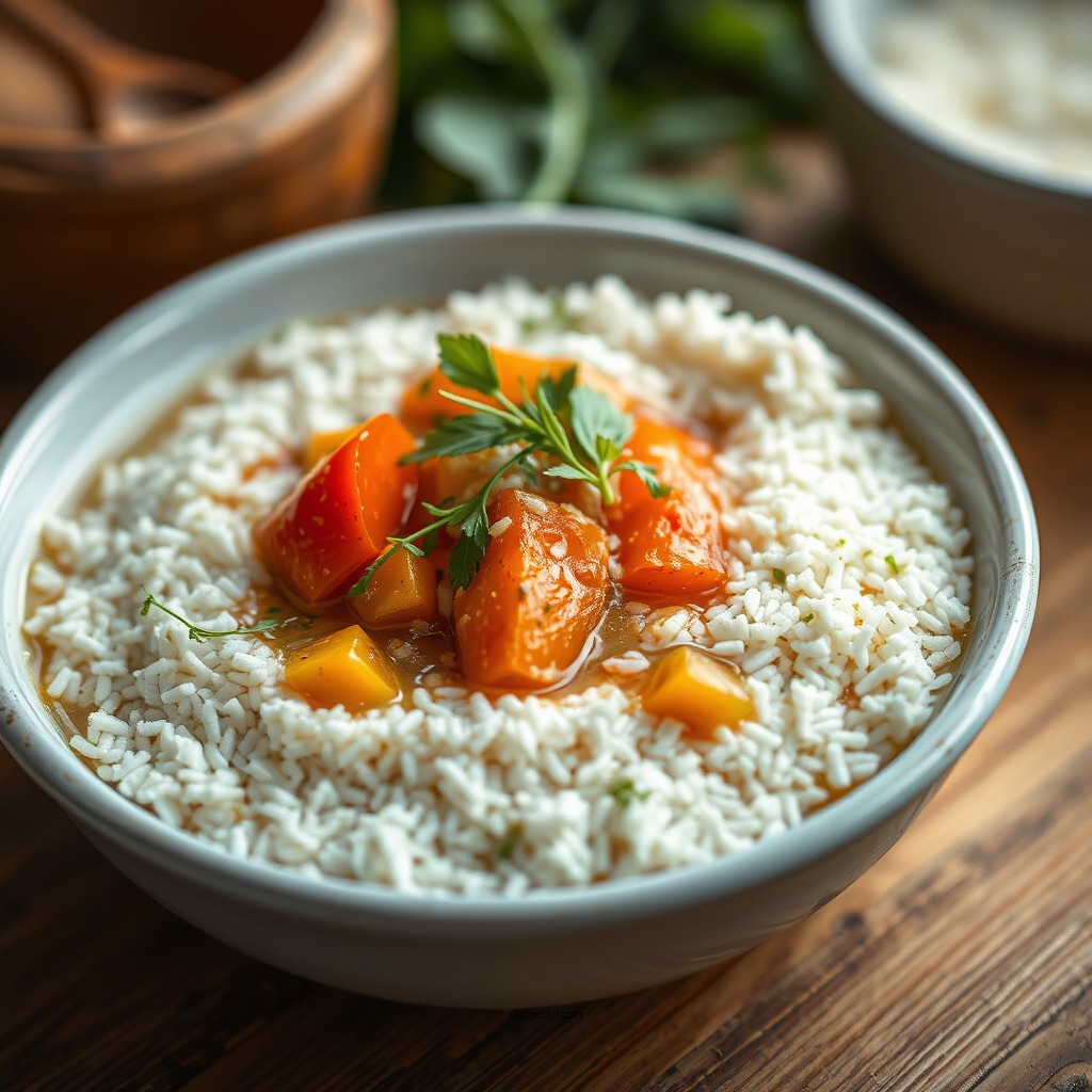 Mixing Ingredients - dry vegetable soup mix recipe